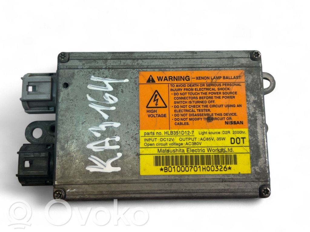 Nissan Maxima Autres unités de commande / modules 