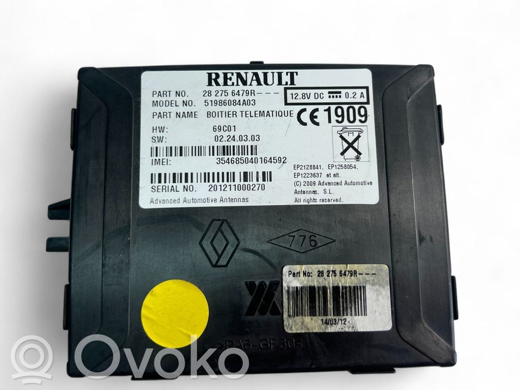 Renault Kangoo II Muut ohjainlaitteet/moduulit 