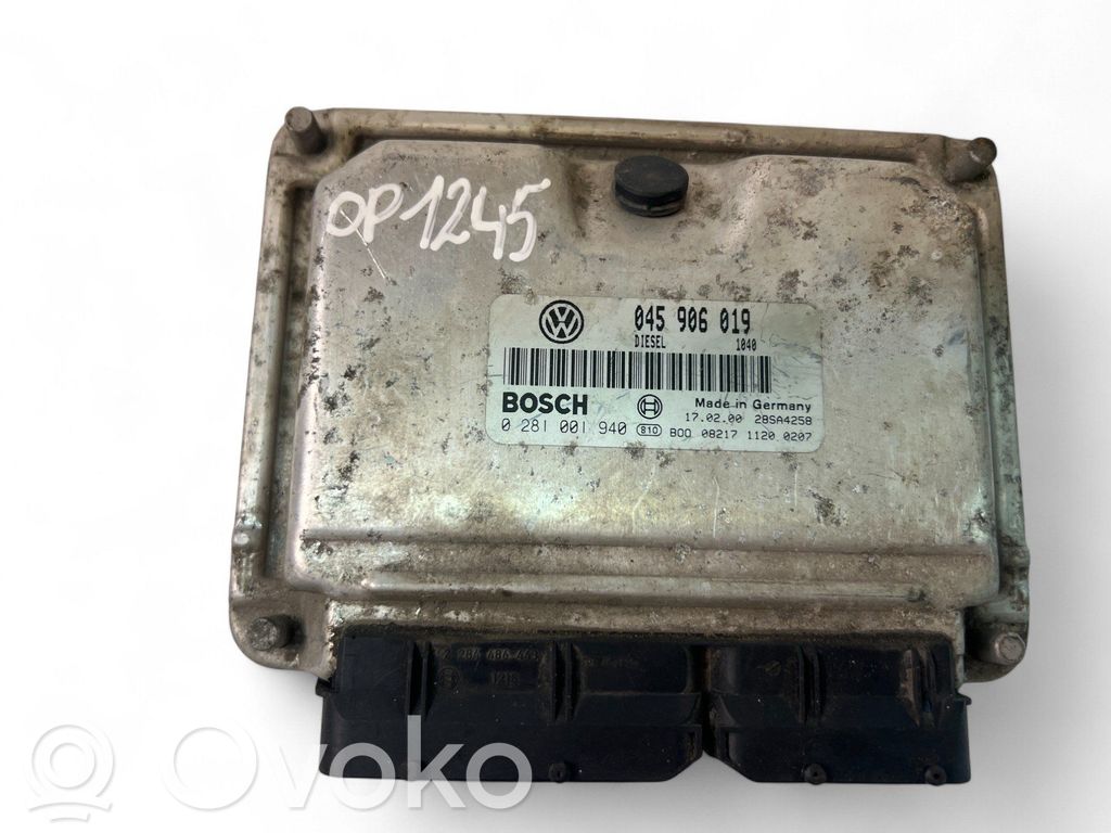 Volkswagen Golf IV Engine control unit/module ECU 