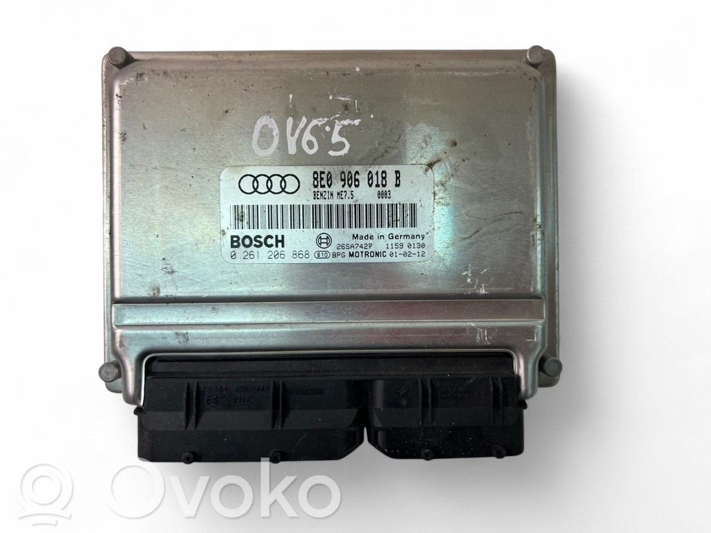Audi A4 S4 B6 8E 8H Engine control unit/module ECU 
