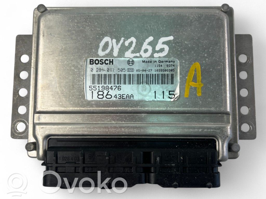 Fiat Multipla Engine control unit/module ECU 