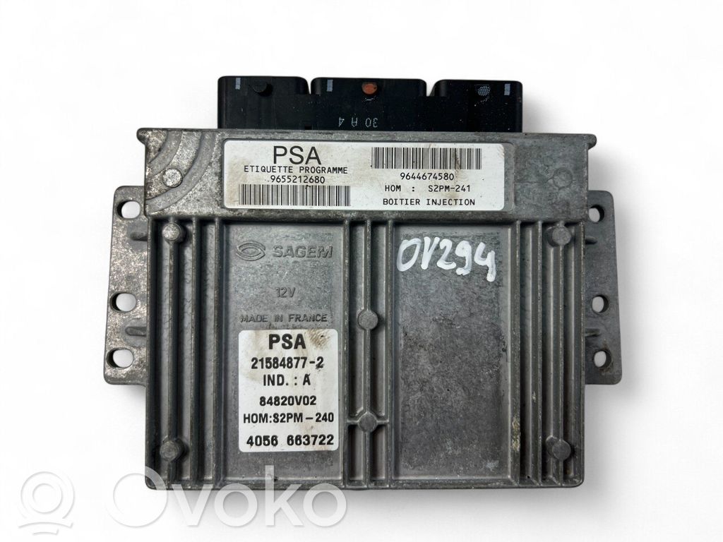 Citroen C5 Engine control unit/module 