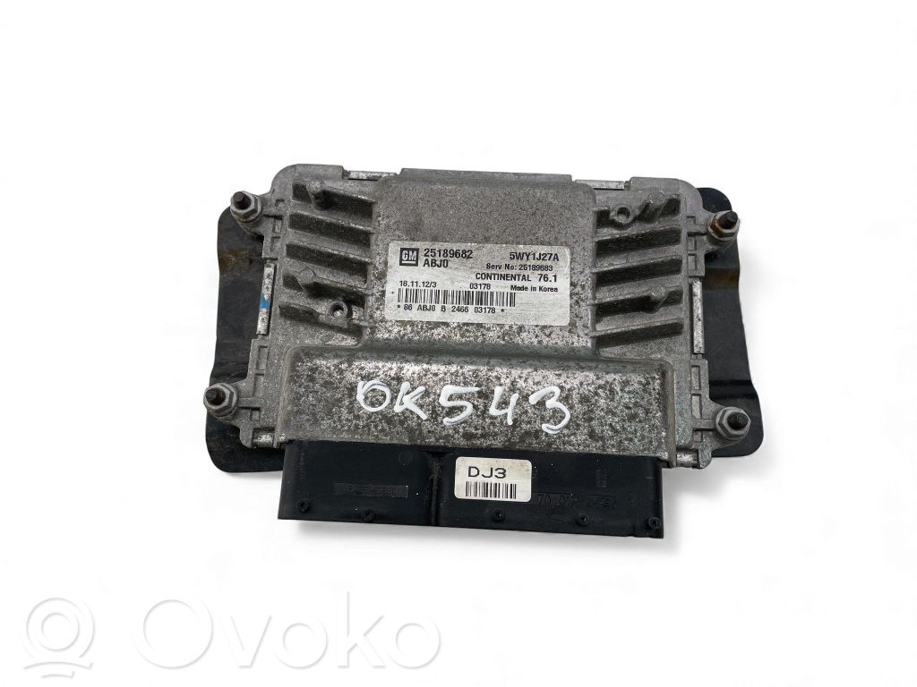 Chevrolet Cruze Engine control unit/module ECU 