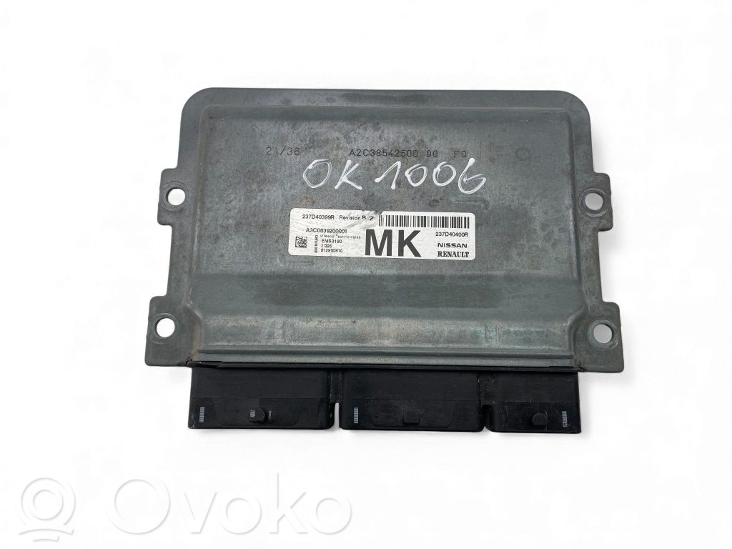 Engine control unit/module ECU   237D40400R,237D40399R