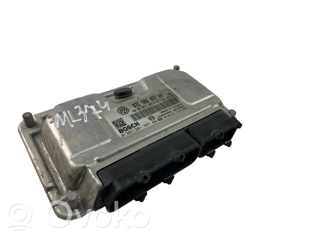 Engine control unit/module   03C906057AN,0261201665
