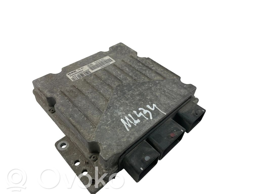 Engine control unit/module ECU   5WS40036DT,SW9649063480