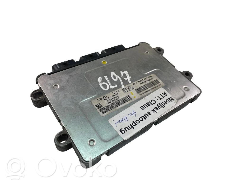 Peugeot 206+ Engine control unit/module ECU 