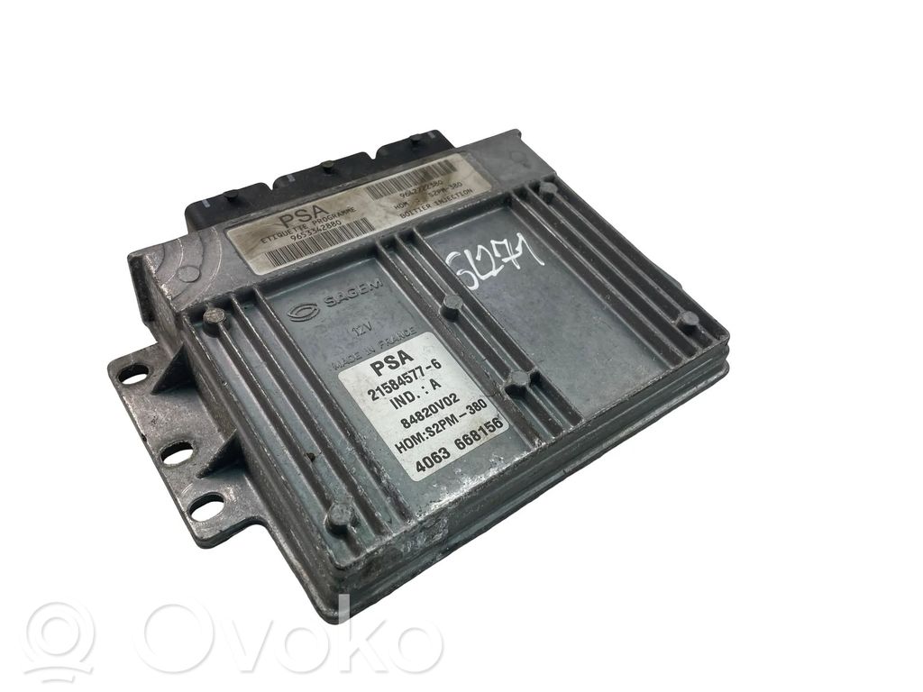 Citroen C3 Engine control unit/module ECU 