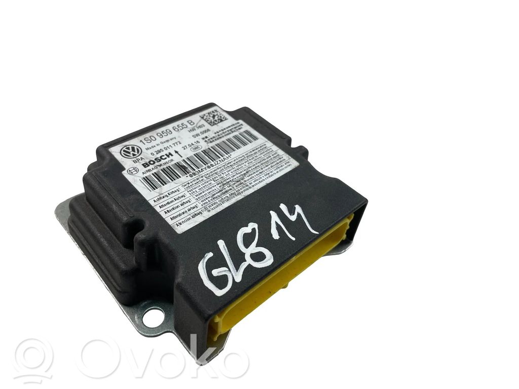 Airbag control unit/module   1S0959655B