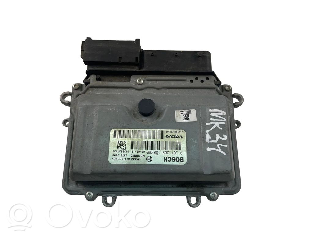 Volvo S80 Unité de commande, module ECU de moteur 