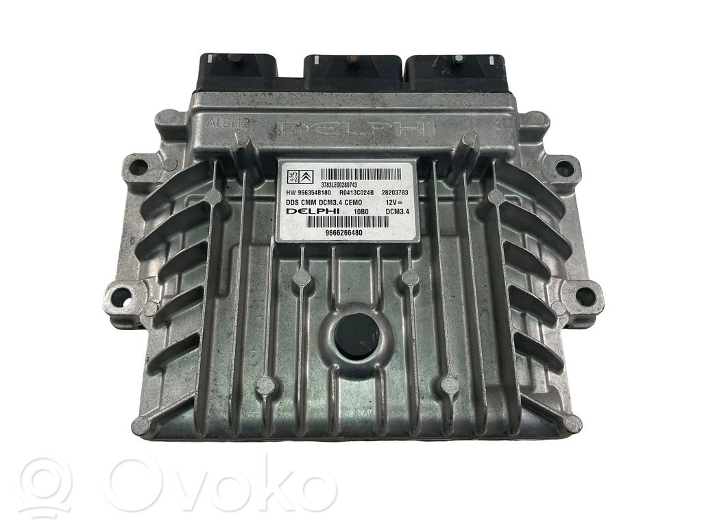 Peugeot 407 Engine control unit/module ECU 