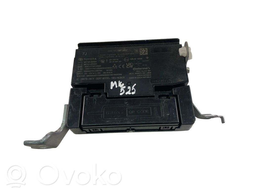 Toyota Yaris XP210 Sterownik / Moduł sterujący telefonem 