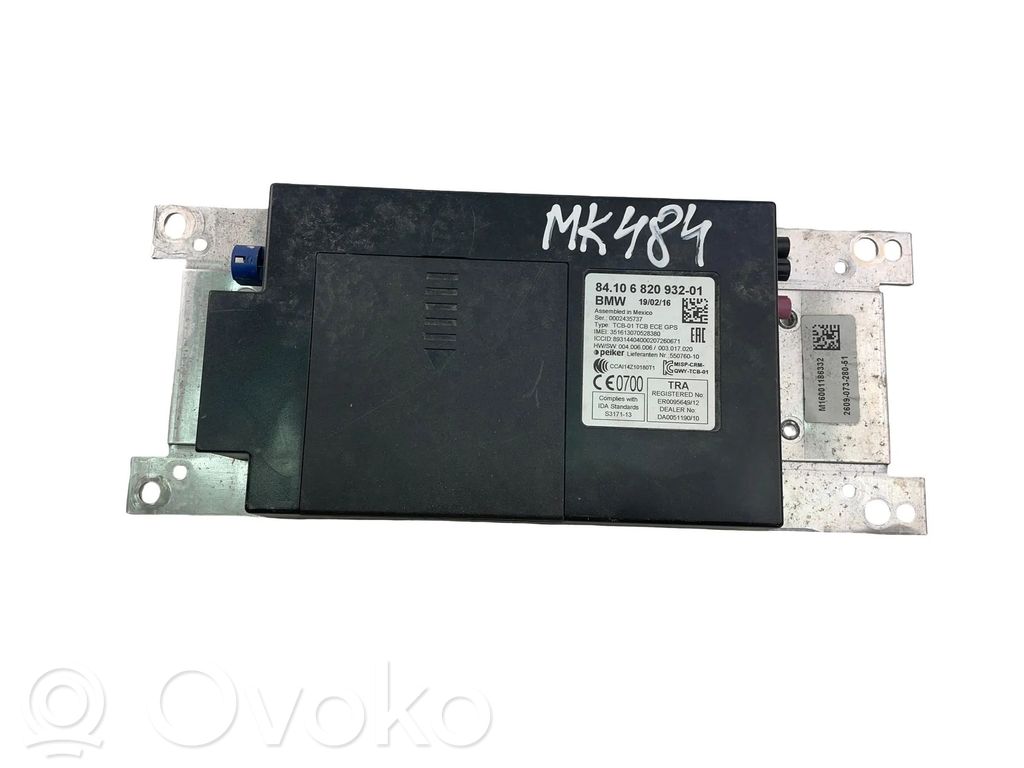 BMW 5 F10 F11 Module unité de contrôle Bluetooth 