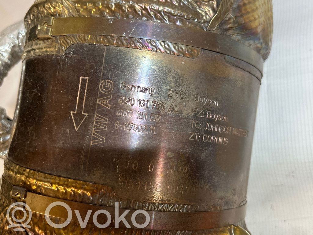 Audi SQ7 Catalyst/FAP/DPF particulate filter 