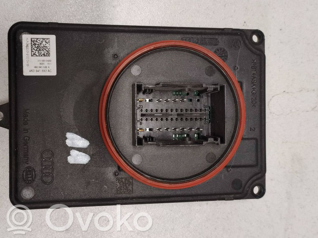 Audi A6 S6 C8 4K Moduł sterujący statecznikiem LED 