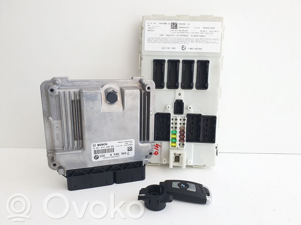 BMW 1 F20 F21 Engine ECU kit and lock set 