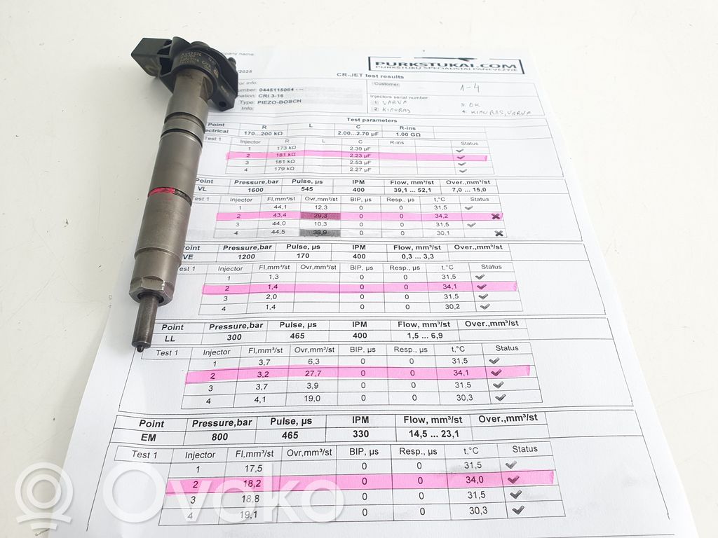 Mercedes-Benz E W211 Fuel injector 