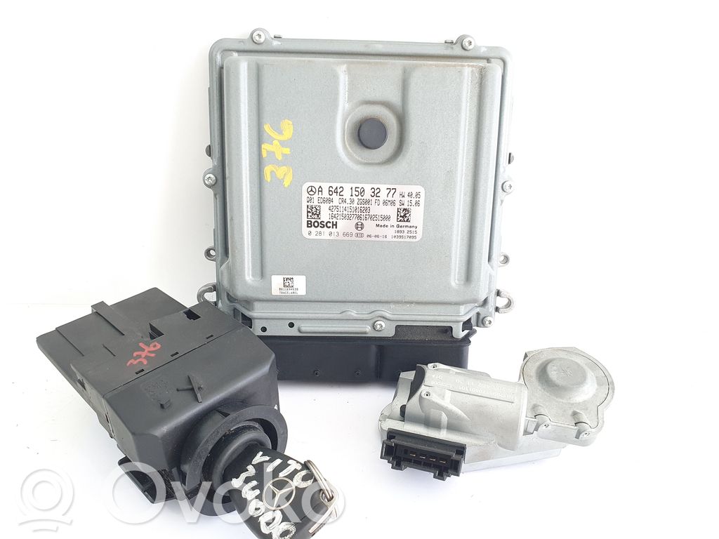 Mercedes-Benz Vito Viano W639 Komputer / Sterownik ECU i komplet kluczy 