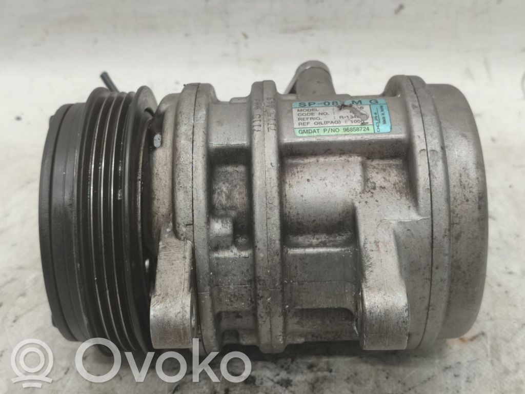 Chevrolet Matiz Kompresor / Sprężarka klimatyzacji A/C 