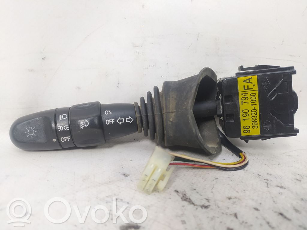 Interruptor de control del panel de luces   96190794