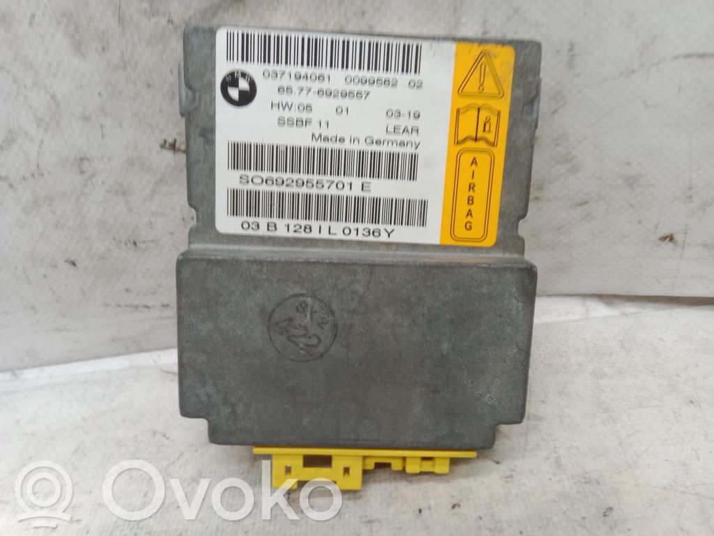 Unidad de control/módulo del Airbag   65776929557