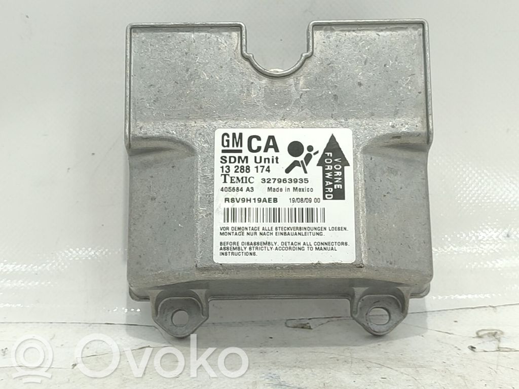 Unidad de control/módulo del Airbag   13288174,13288174
