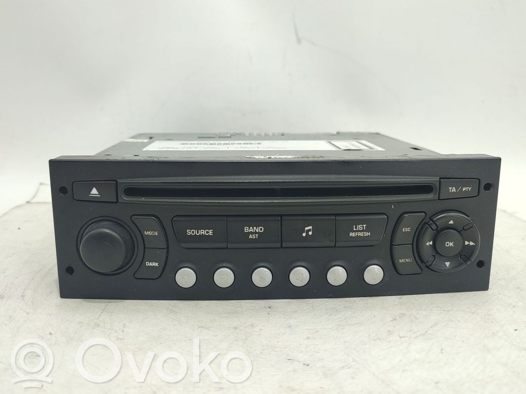 Peugeot 307 Moduł / Sterownik dziku audio HiFi