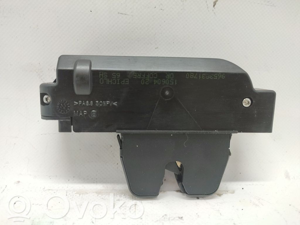 Peugeot 607 Blocco chiusura del portellone 