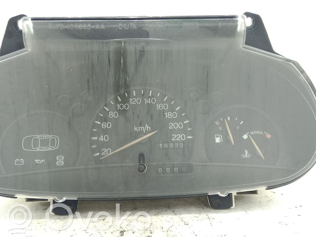 Ford Fiesta Vitezometru (grup de instrumente) 