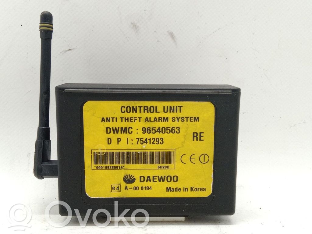Otras unidades de control/módulos   96540563,96540563