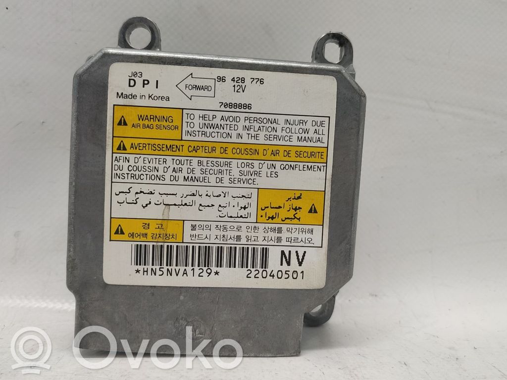 Chevrolet Nubira Airbag control unit/module 