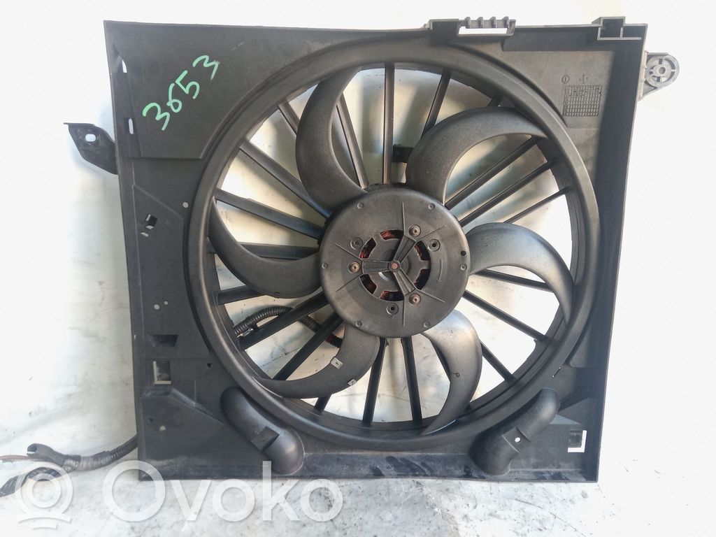 Jaguar XF X250 Elektryczny wentylator chłodnicy 