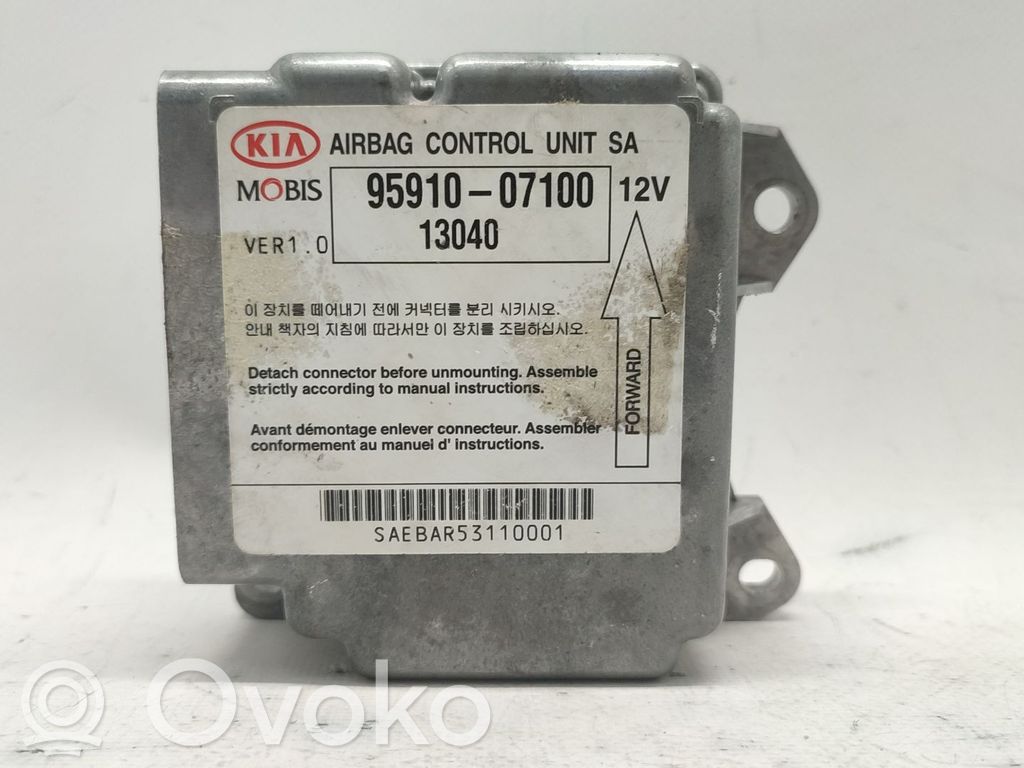 KIA Picanto Airbag control unit/module 