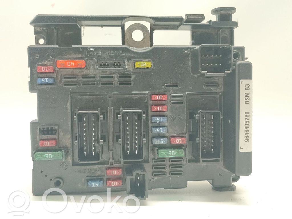 Citroen Xsara Katvealueen valvonnan ohjainlaite (BSM) 