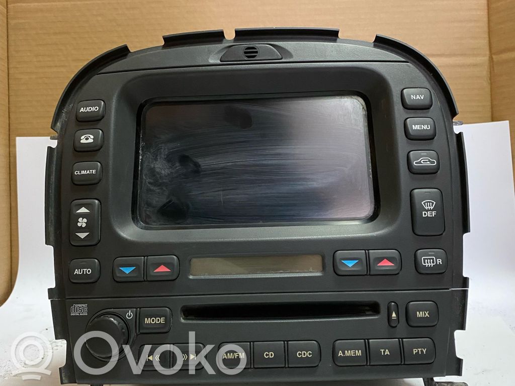 Jaguar S-Type Radio/CD/DVD/GPS head unit 