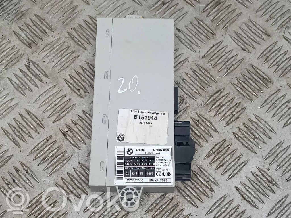 BMW 5 E60 E61 CAS valdymo blokas/ modulis 
