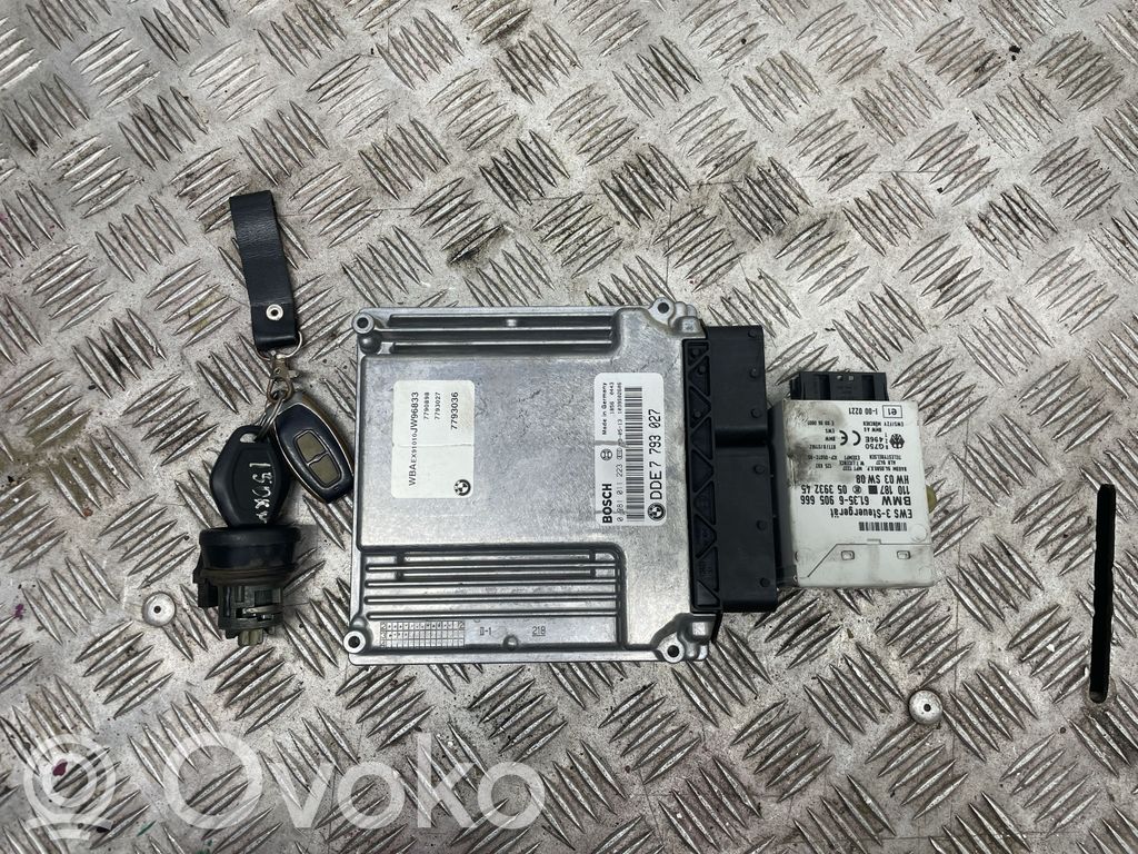 BMW 3 E46 Engine ECU kit and lock set 
