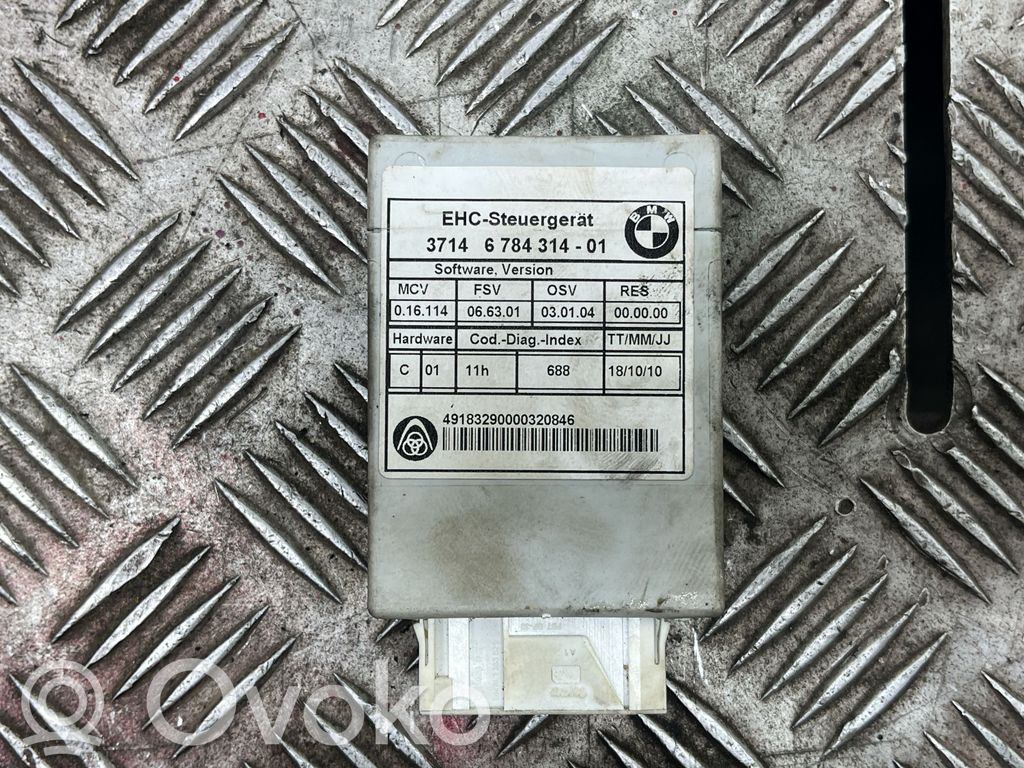 BMW 5 E60 E61 Module de commande suspension pneumatique arrière 