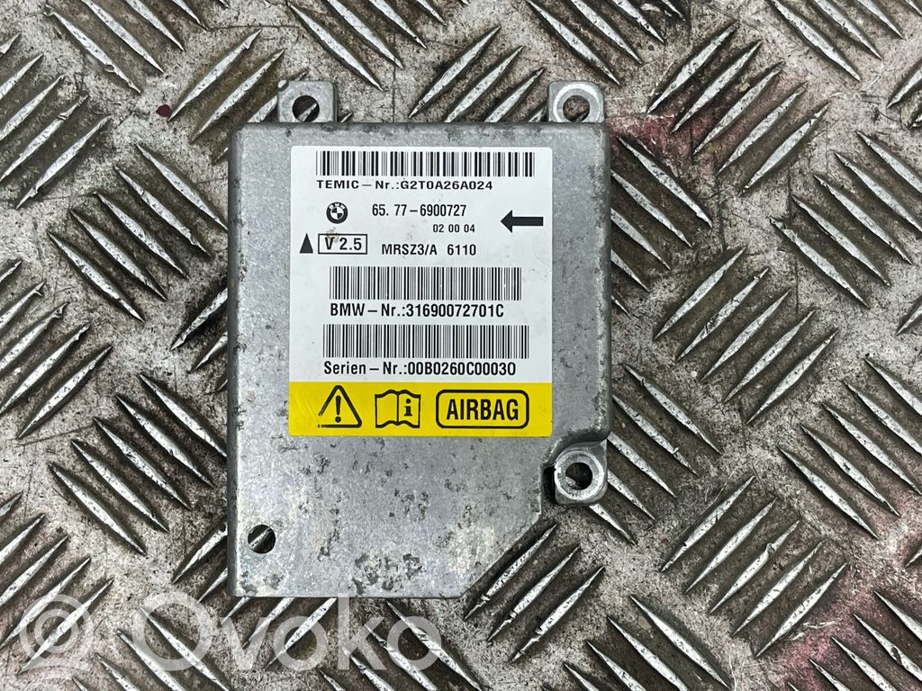 BMW 5 E39 Sterownik / Moduł Airbag 