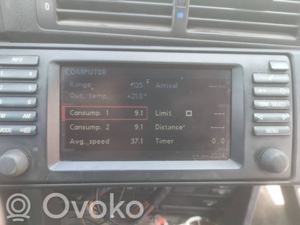 BMW 5 E39 Radio/CD/DVD/GPS head unit 