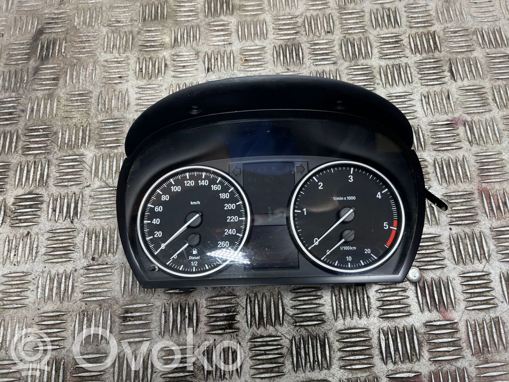 BMW 3 E90 E91 Tachimetro (quadro strumenti) 