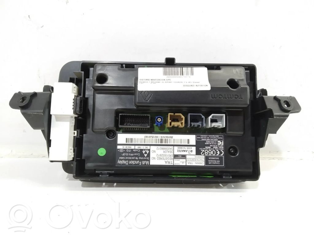 Renault Megane III Unité principale radio / CD / DVD / GPS 