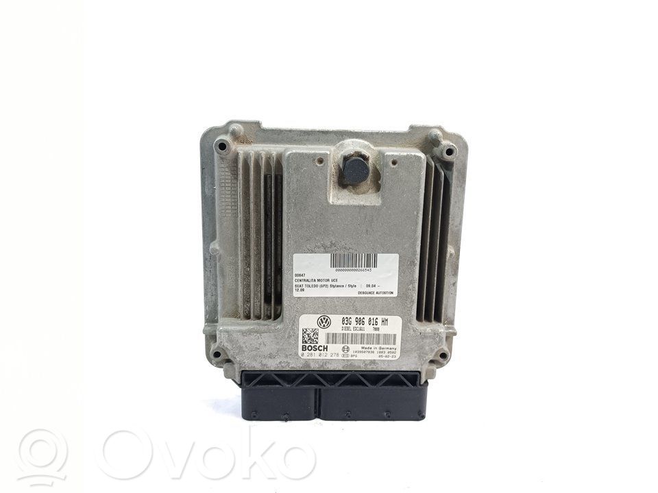 Seat Toledo III (5P) Engine control unit/module 