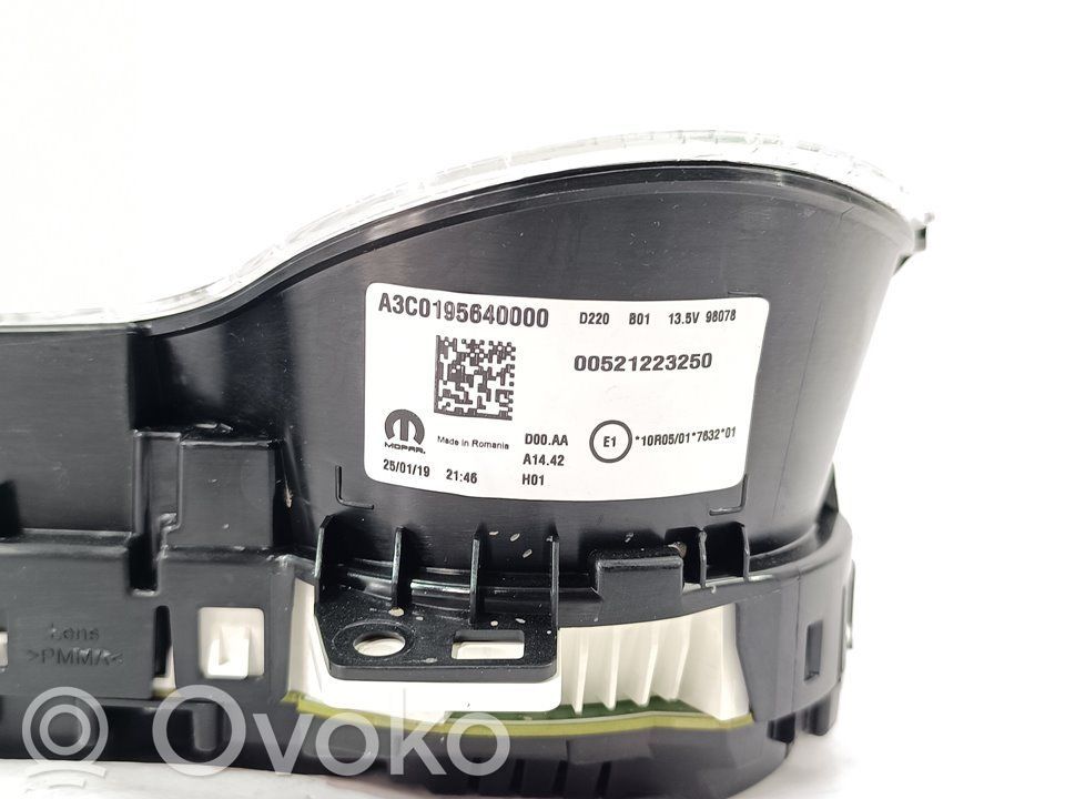 Fiat Tipo Speedometer (instrument cluster) 