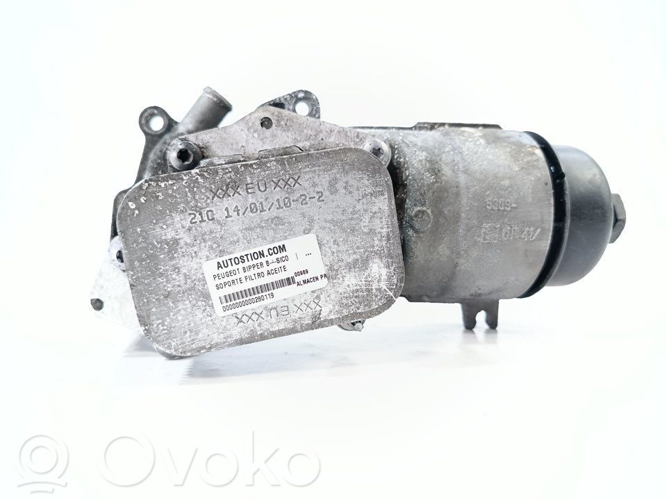 Peugeot Bipper Oil filter mounting bracket 