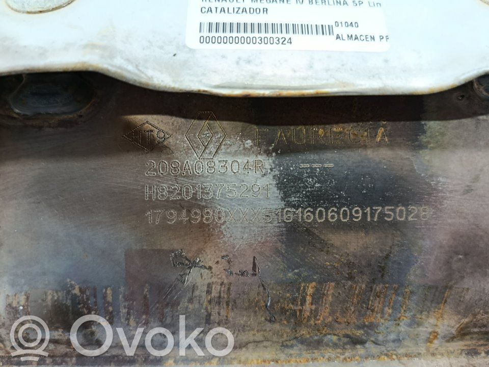 Renault Megane IV Filtr cząstek stałych Katalizator / FAP / DPF 