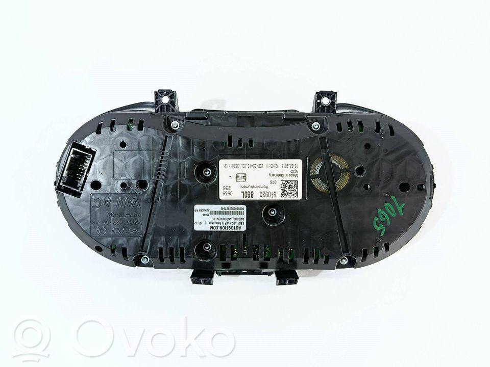 Seat Leon (5F) Speedometer (instrument cluster) 