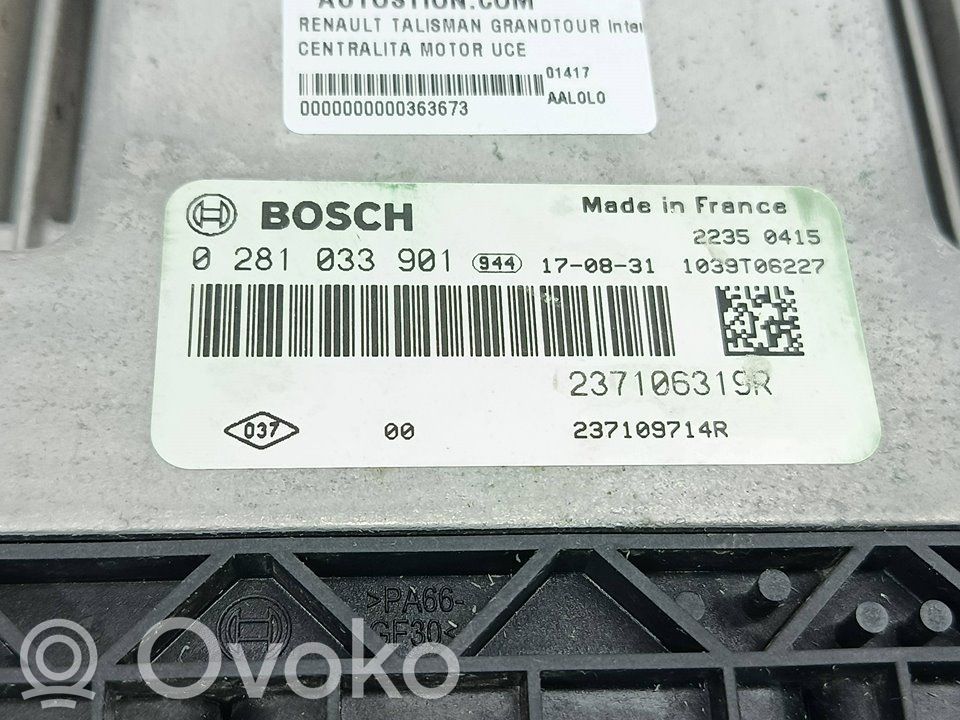 Unidad de control/módulo del motor   0281033901