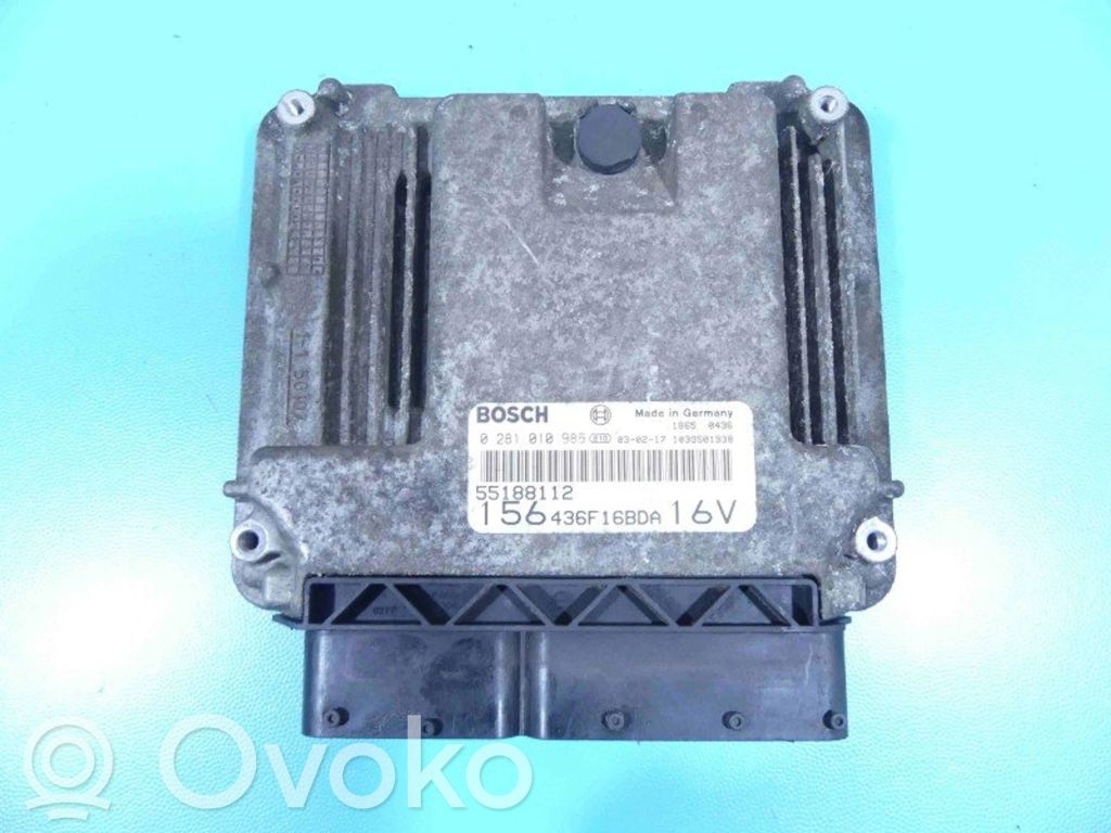 Alfa Romeo 156 Engine control unit/module ECU 