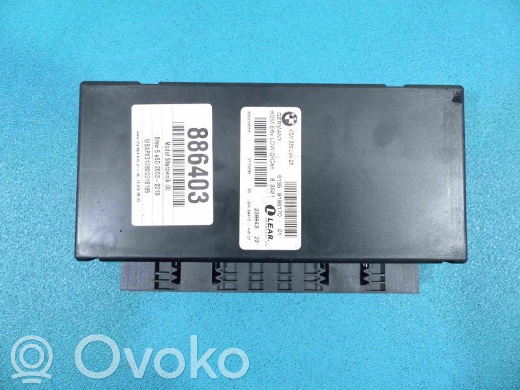 BMW 5 E60 E61 Central body control module 